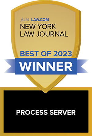 NY Law Journal Best Non-NY Process Server
