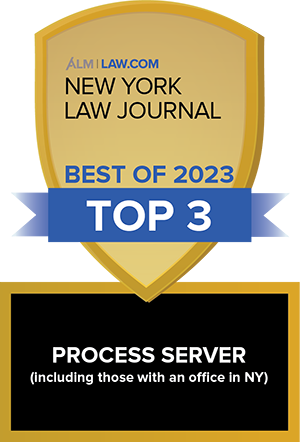 NY Law Journal 3rd Place in NY